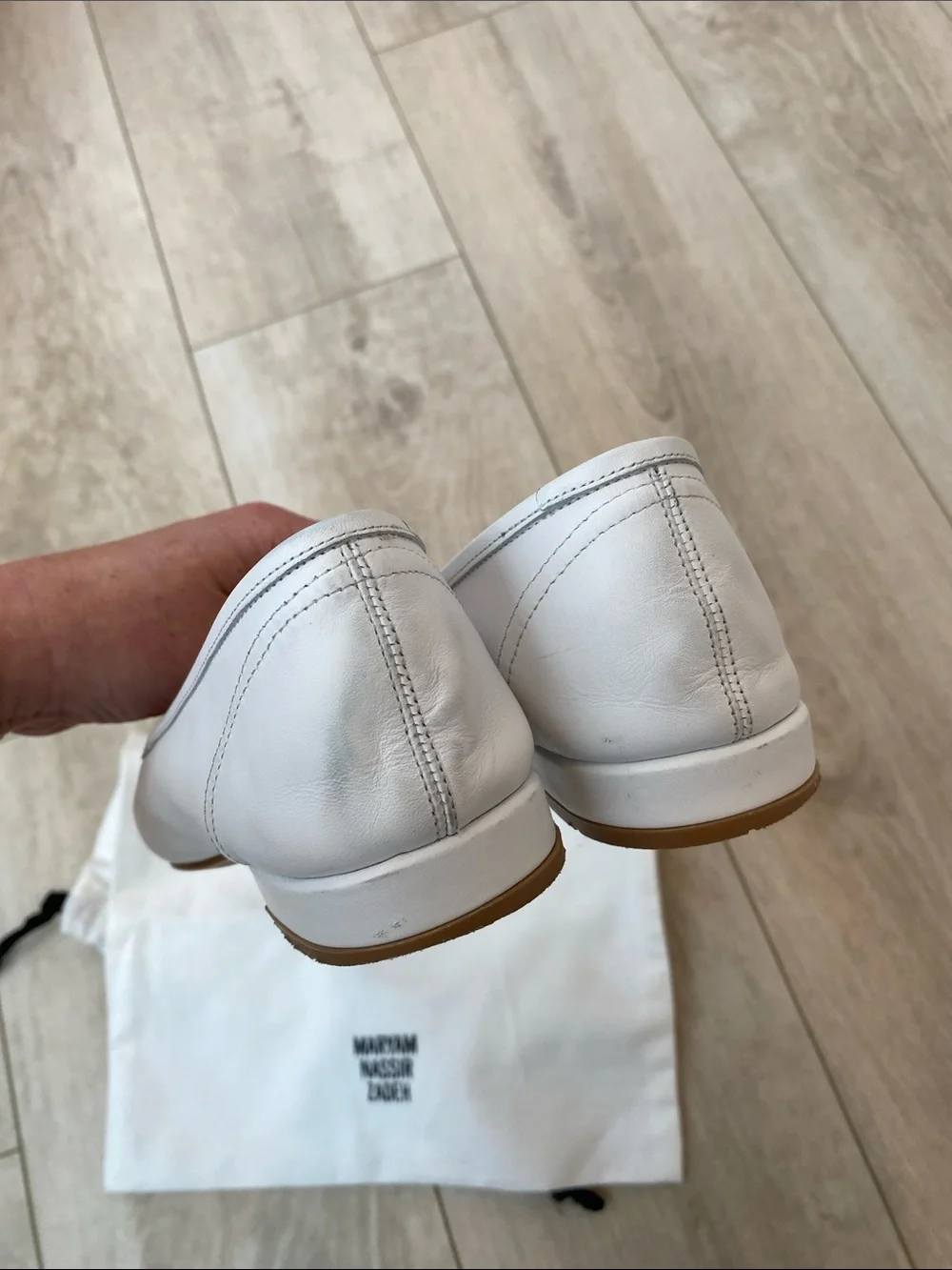 Maryam Nassir Zadeh MNZ Serafina white 37.5